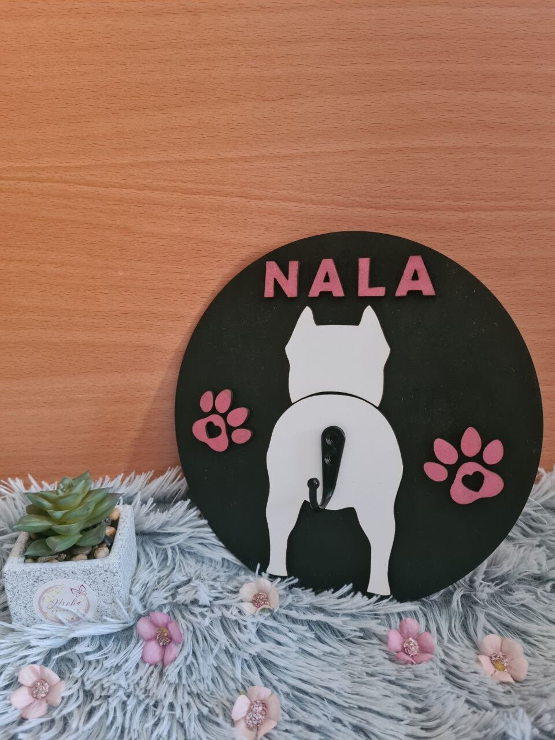 Colgador Personalizado con Silueta de Perro - 2