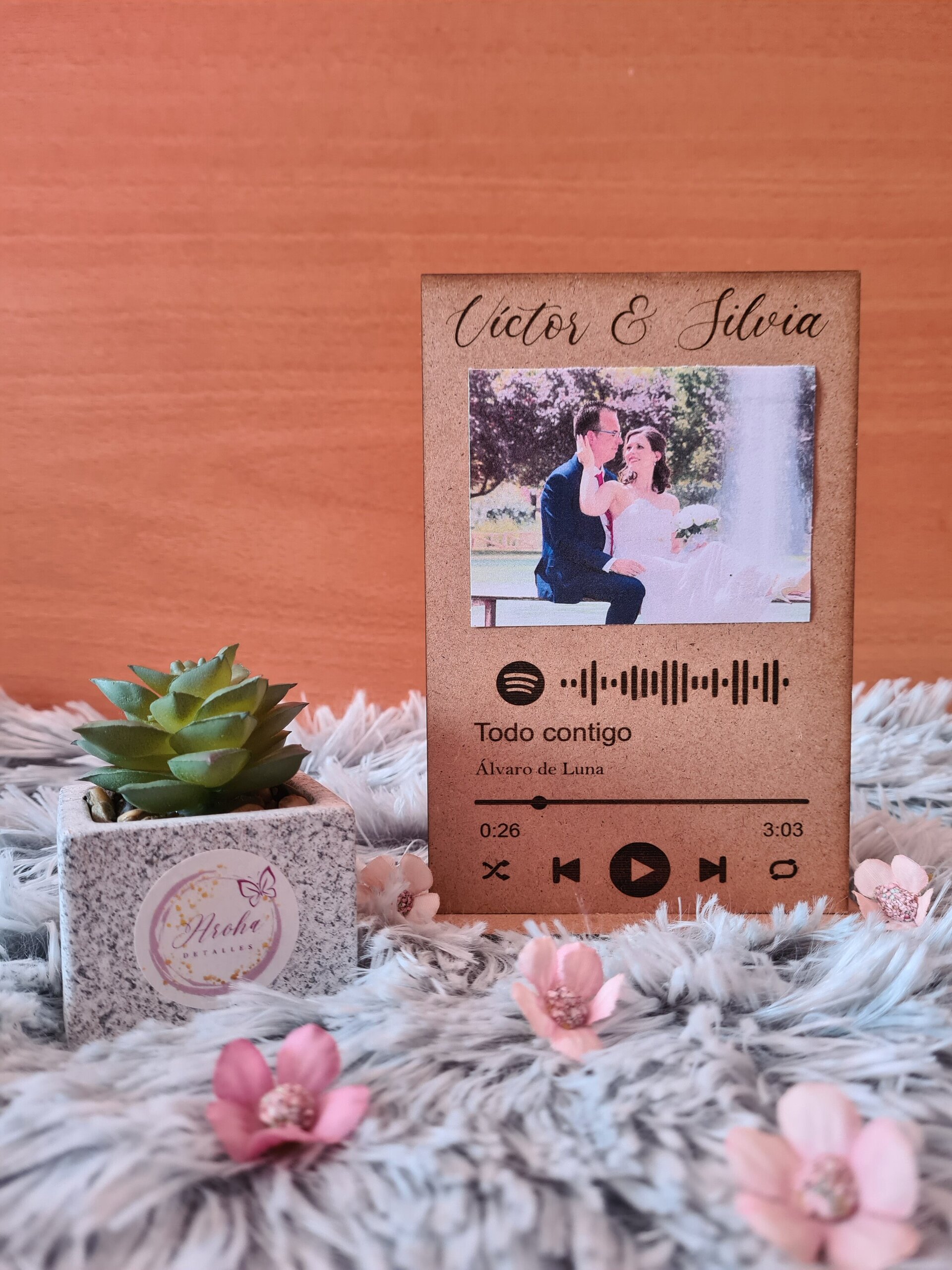 Cuadro YouTube personalizado para parejas - 2