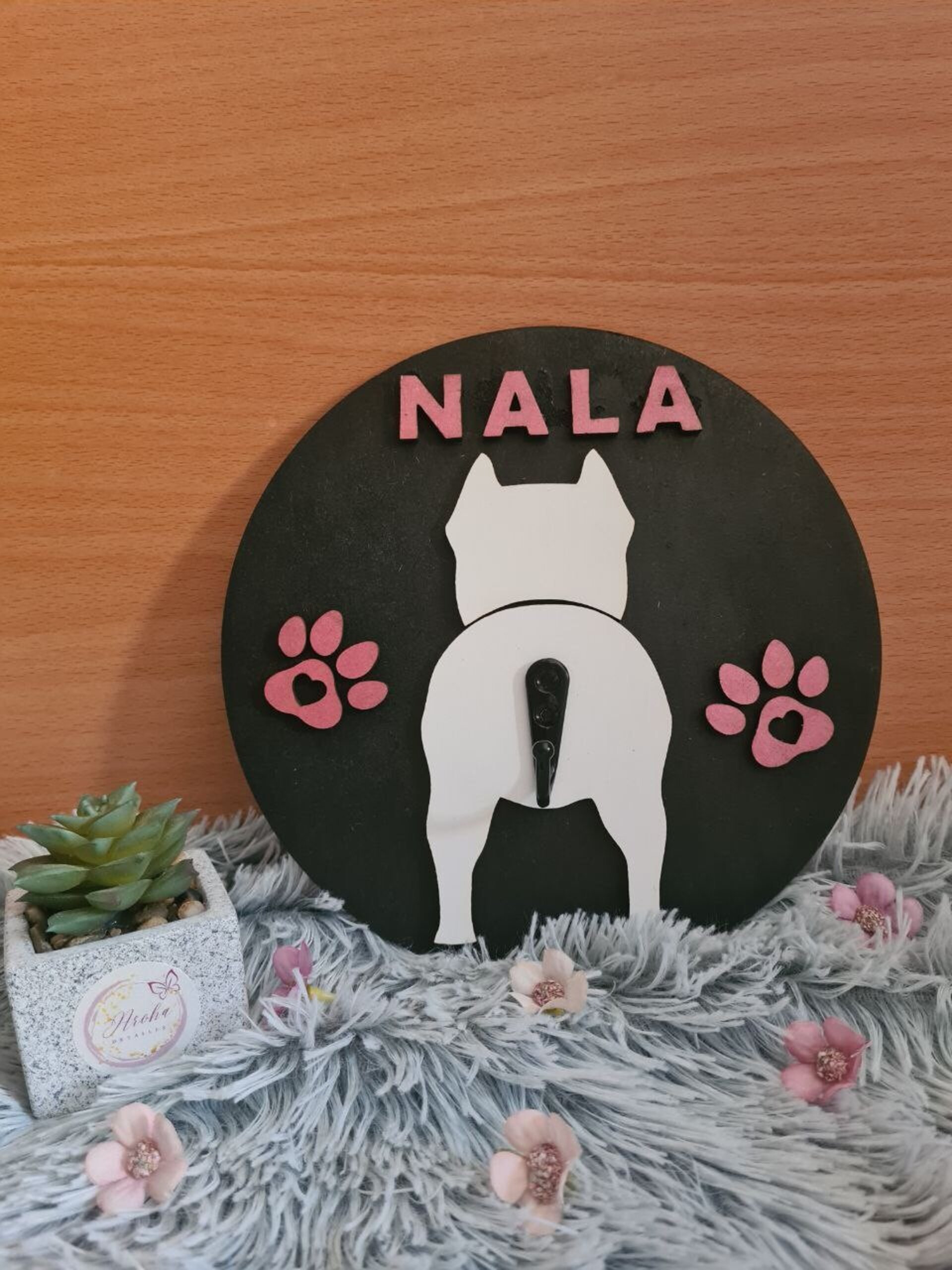Colgador Personalizado con Silueta de Perro - 3