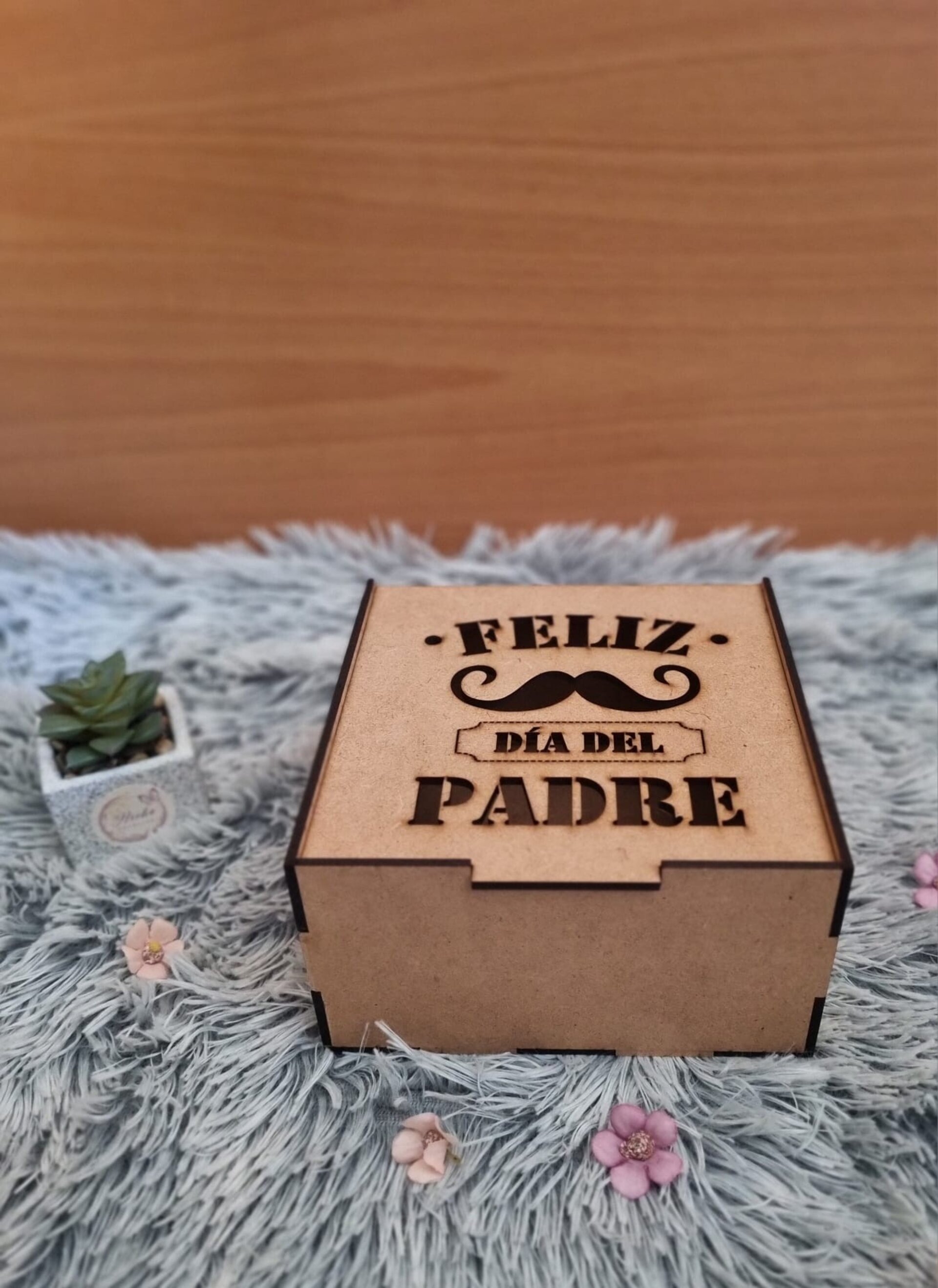 Caja de Madera "Feliz Día del Padre" - 2