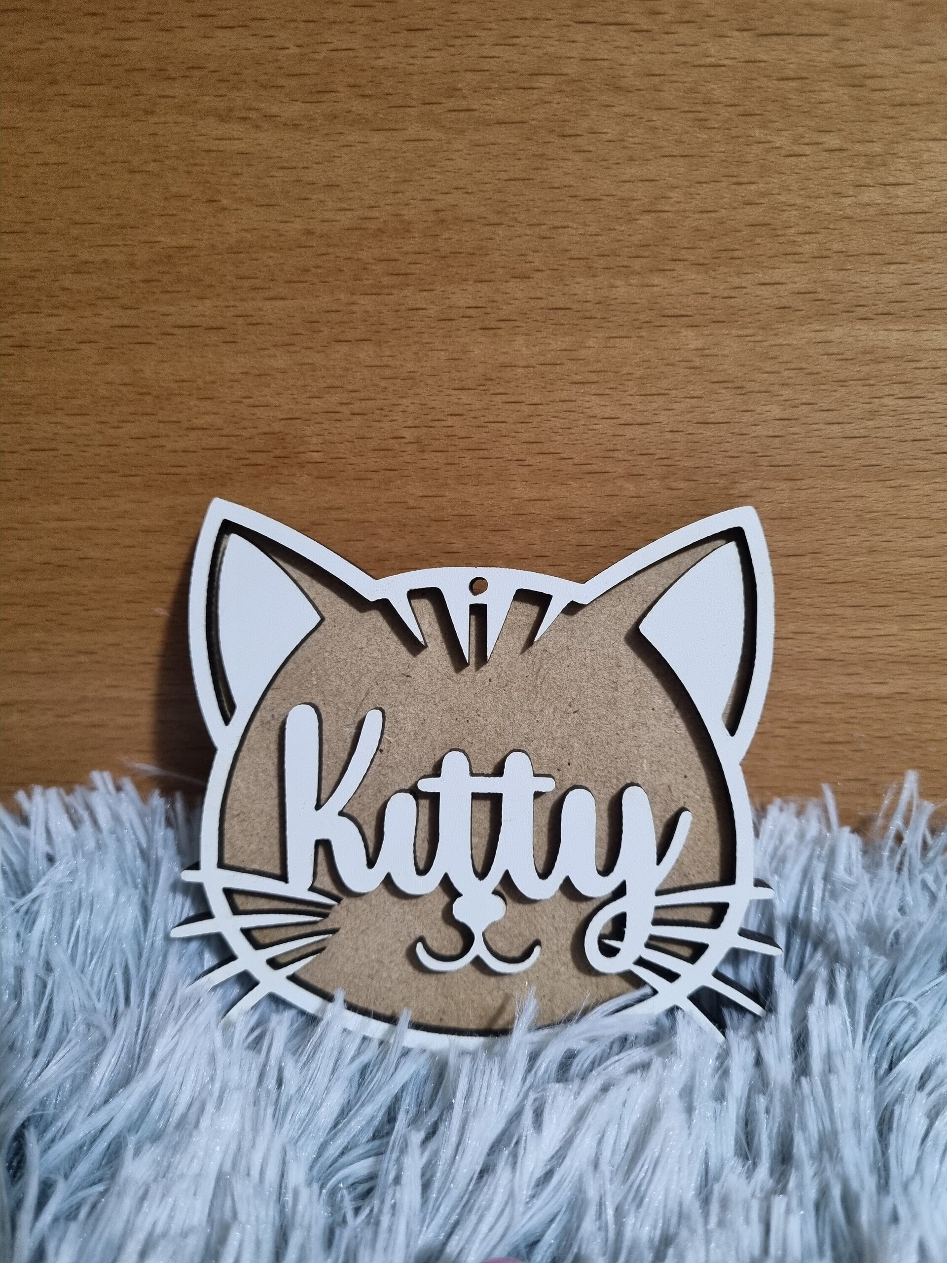 Esferas Personalizadas de Madera para Mascotas - 8
