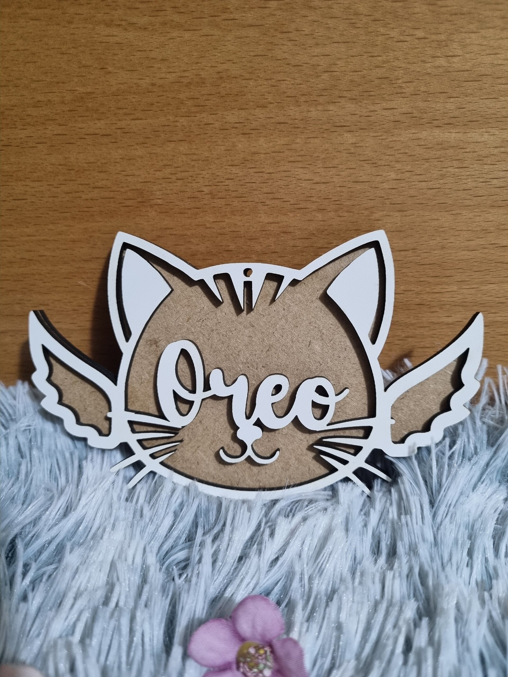Esferas Personalizadas de Madera para Mascotas - 9