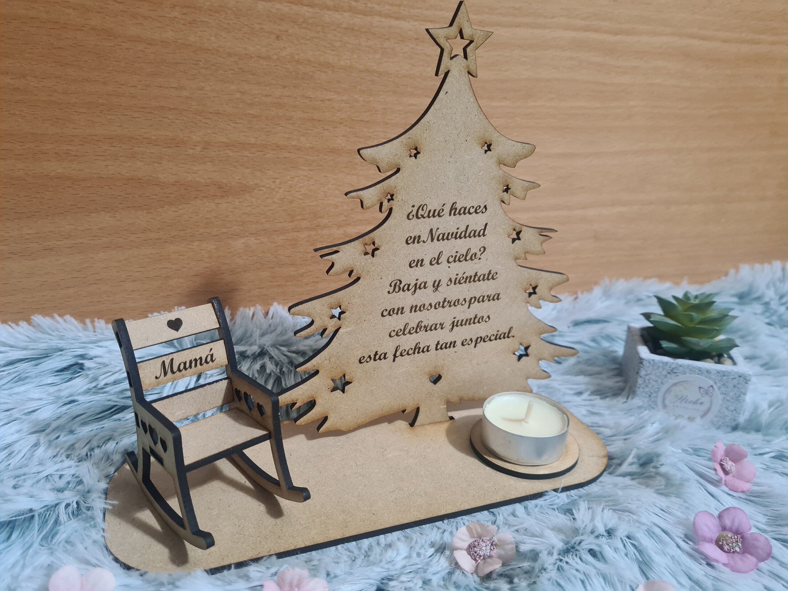 Árbol Memorial Personalizado con Silla - 5