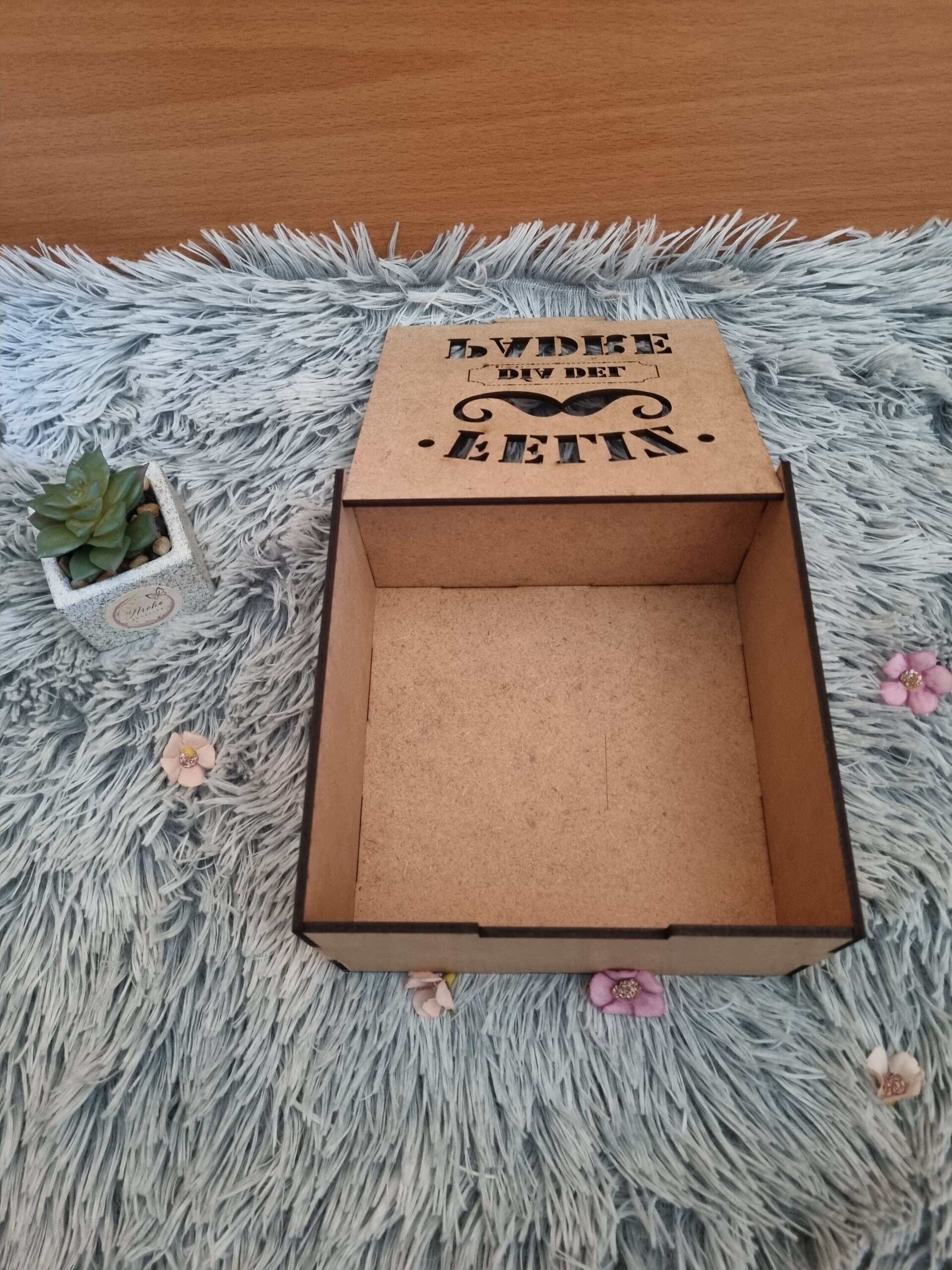 Caja de Madera "Feliz Día del Padre" - 4