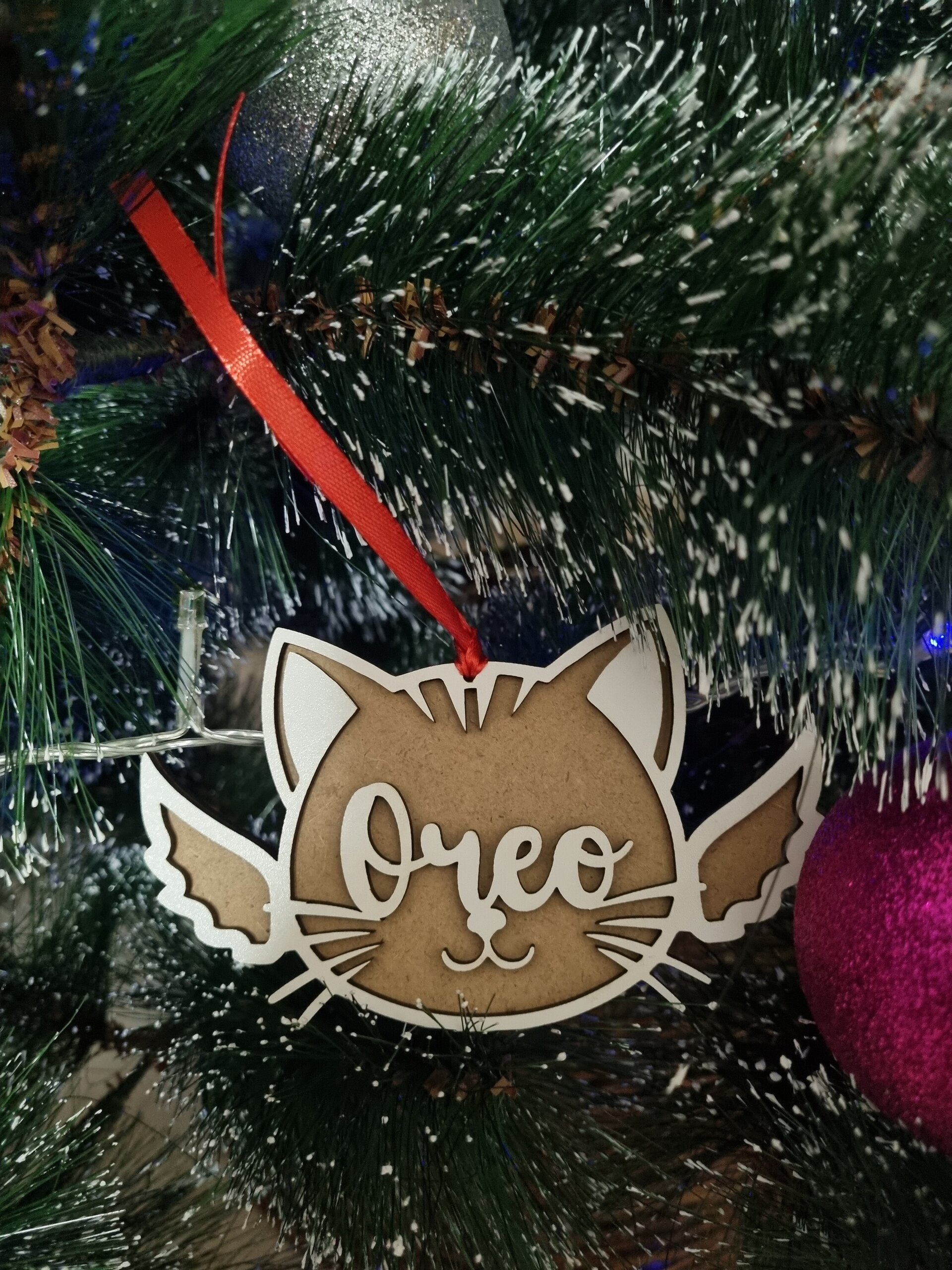Esferas Personalizadas de Madera para Mascotas - 7