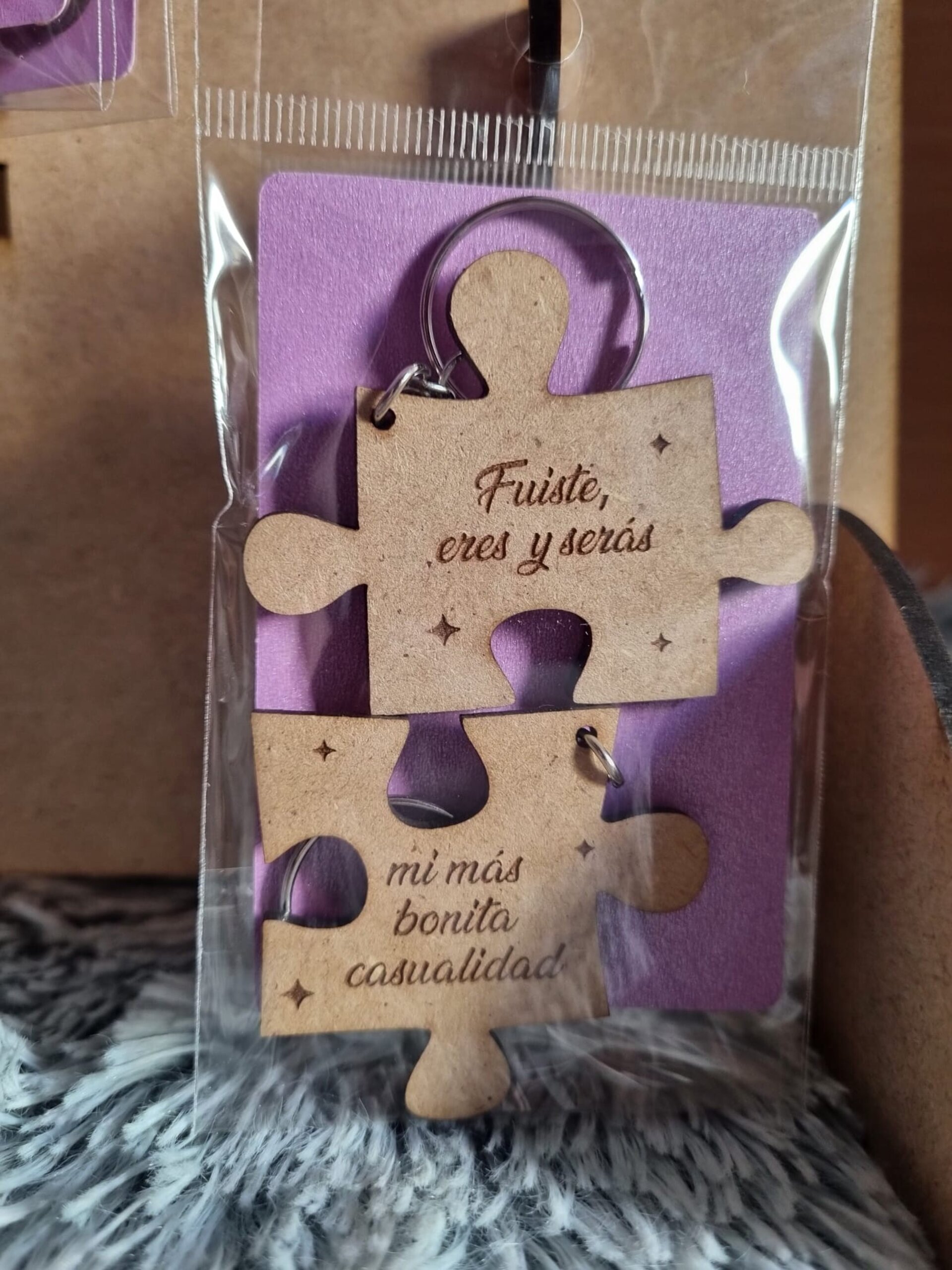 Llaveros para Parejas en Madera - 9