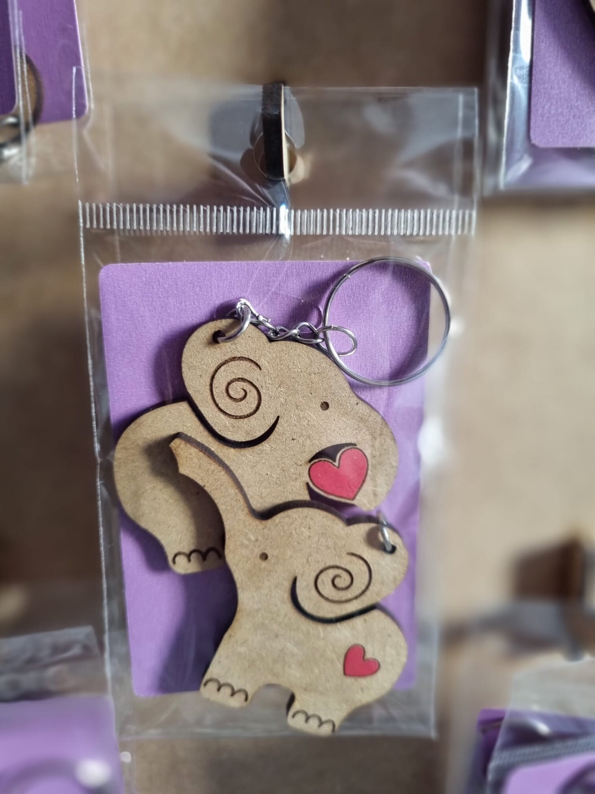 Llaveros para Parejas en Madera - 7