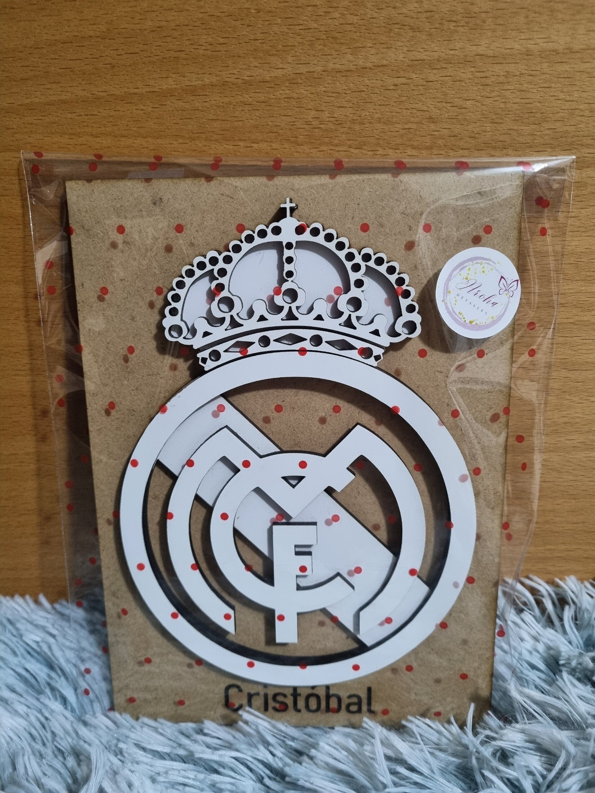 Escudo Real Madrid Personalizado - 4