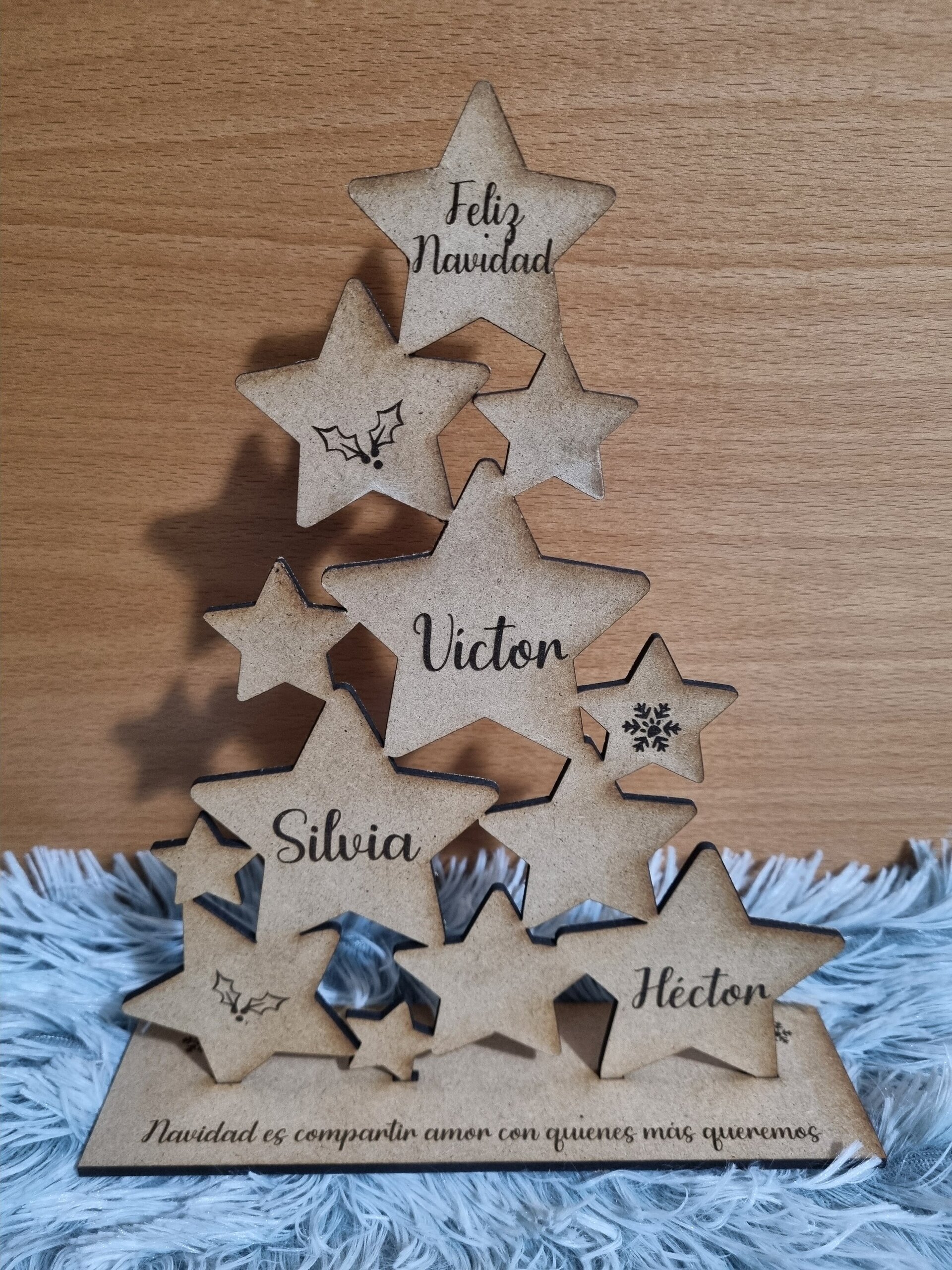 Árbol de Navidad con Estrellas - 2