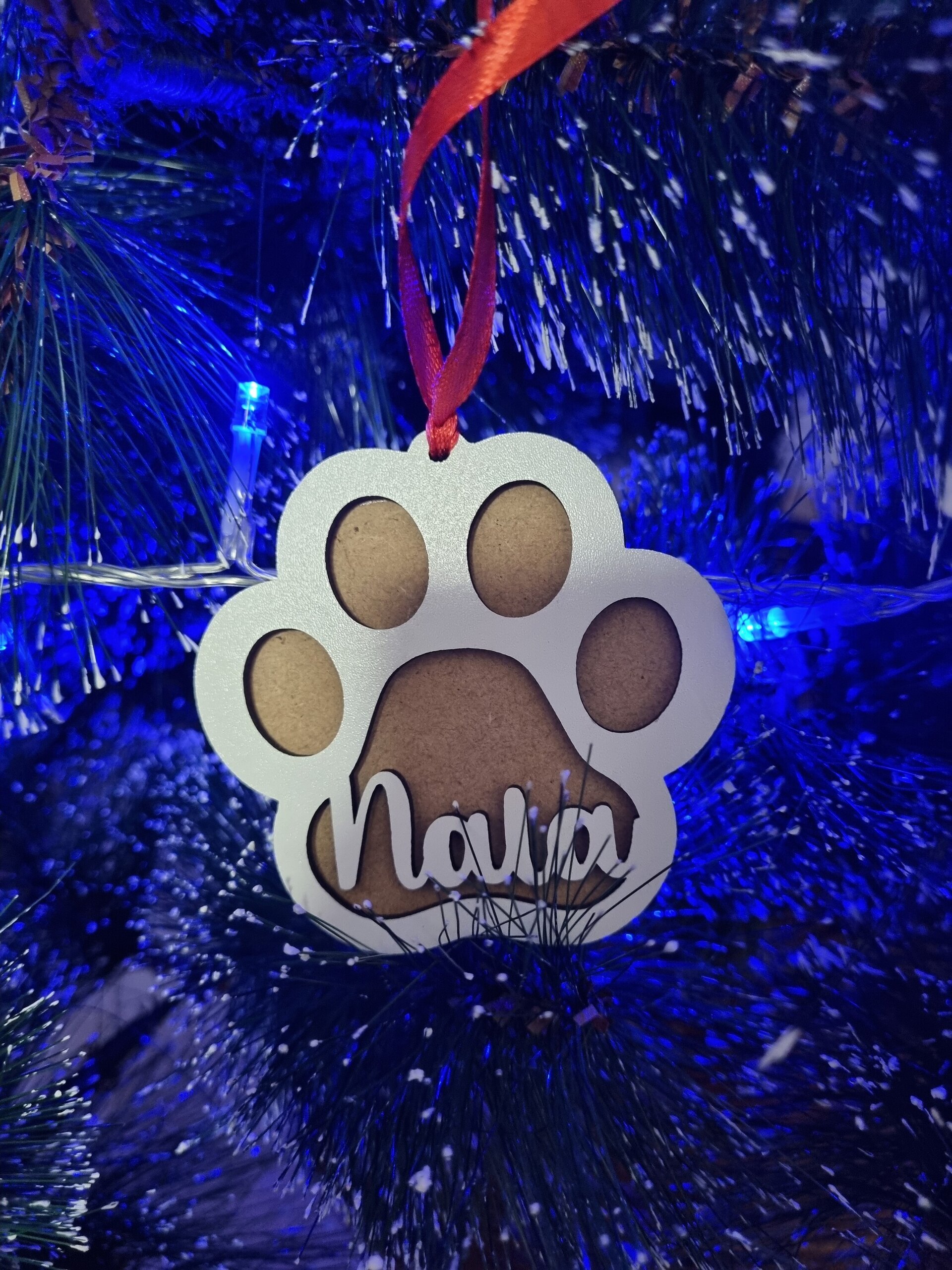 Esferas Personalizadas de Madera para Mascotas - 5