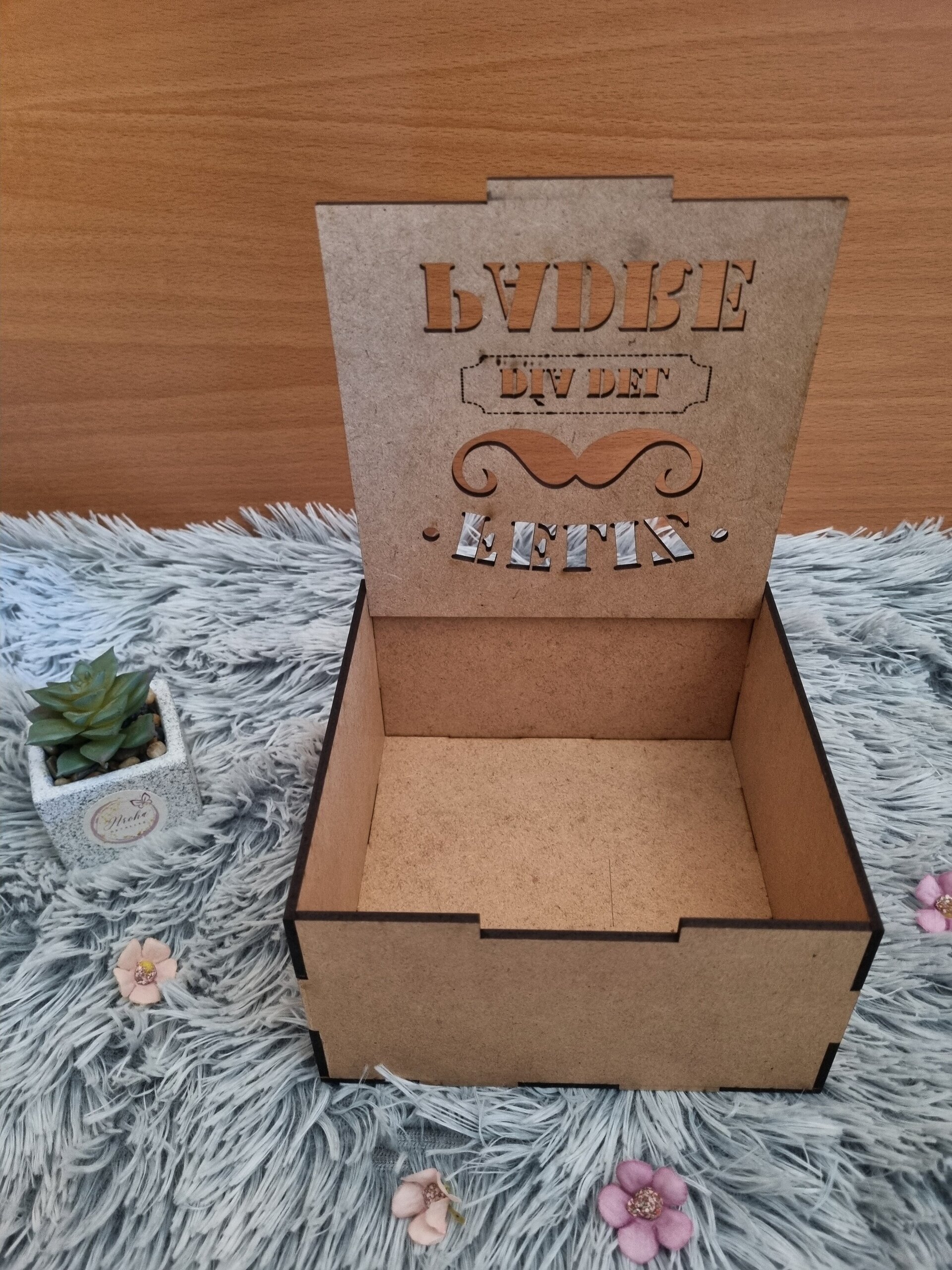 Caja de Madera "Feliz Día del Padre" - 3